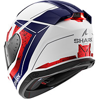 Shark Skwal i3 ラード ヘルメット ホワイト レッド