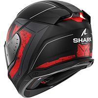 Shark Skwal i3 ラード マット ヘルメット ブラック レッド