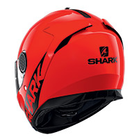 Shark Spartan 1.2 Blank Helmet Red