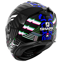Shark Spartan Gt Bcl Micr E-brake Mat Helmet Blue