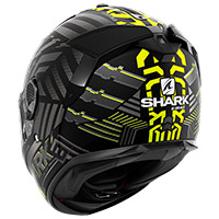 Shark Spartan Gt Bcl Micr E-brake Mat Helmet Yellow
