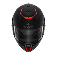 Shark Spartan Rs Blank Sp Mat Helmet Black Orange - 3