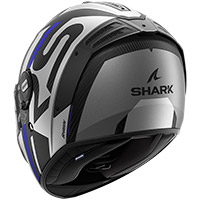 Casco Shark Spartan RS Carbon Shawn Mat azul
