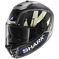 Shark Spartan RS スティングレイ マット ヘルメット ブラック ブルー