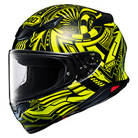 Shoei NXR 2 Beaut TC-3 ヘルメット イエロー