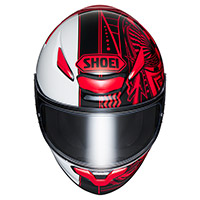 Shoei Nxr 2 Beaut Tc-1 Helmet Red - 3