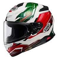 Shoei NXR 2 Capriccio TC-11 ヘルメット ホワイト グリーン