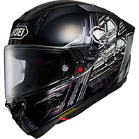 Shoei X-SPR Pro クロスロゴ TC-5 ヘ​​ルメット ブラック