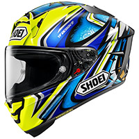 Casco Shoei X-SPR Pro Daijiro TC-3 azul amarillo