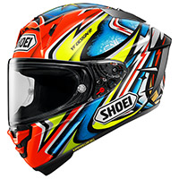 Shoei X-spr Pro Daijiro Tc-3 Helmet Blue Yellow