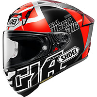 Casco Shoei X-SPR Pro Diggia2 TC-1 rojo