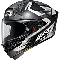 Shoei X-spr Pro Escalate Tc5 Helmet Black Grey