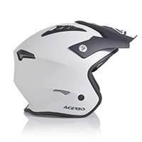 Acerbis Jet Aria Helmet Silver Black