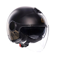 AGV エテレス E2206 ポンツァ ヘルメット ブラック ブロンズ