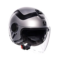 AGV エテレス E2206 リミニ ヘルメット グレー マット ブラック