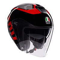 AGV Irides E2206 Valenza ヘルメット グレー ブラック レッド