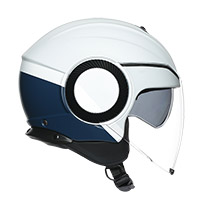 Agv Orbyt Block Helmet Grey White - 2