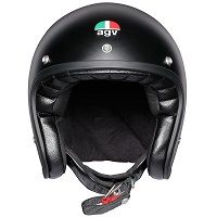 Agv X70ジェットヘルメットマットブラック - 2