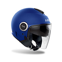 Casque Airoh Helyos Color bleu mat - 2