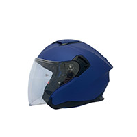 Casco Apex JI200 Solid blu opaco