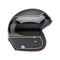 Bell Custom 500 Carbon Ece6 Rsd Player Helmet Gold - 3