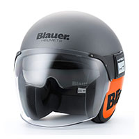 Blauer Pod 06 Helmet Titanium Matt Orange