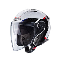 Caberg Flyon 2 Boss Helmet Grey Red Black
