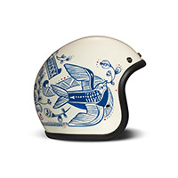 Casque Dmd Jet Retro Tigre