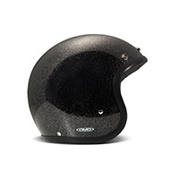 Dmd Jet Retro Glitter Helmet Black
