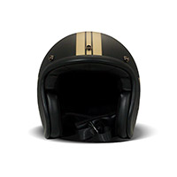 Dmd Jet Retro Helmet Star Gold