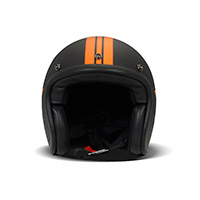Dmd Jet Retro Helmet Star Orange