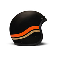 Dmd Jet Retro Sunset Helmet Black Matt