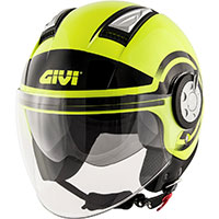 Givi Air Jet R Round Helmet Yellow