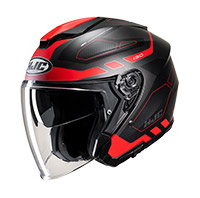Hjc I30 Aton Helmet Red Black
