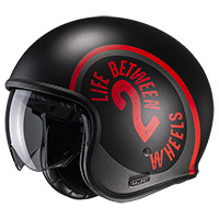 Hjc V30 Harvey Helmet Black Red