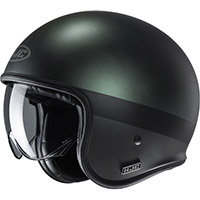 Hjc V30 Perot Helmet Green Black
