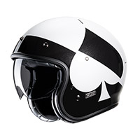 HJC V31 Kuz ヘルメット ブラック ホワイト