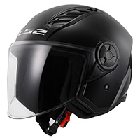 Ls2 Of616 Airflow 2 Solid Helmet Black