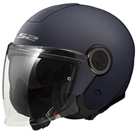 LS2 OF620 クラッシーソリッドヘルメット ブルー
