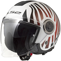 LS2 OF620 クラッシークールヘルメット ホワイト