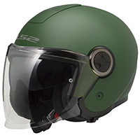 LS2 OF620 Classy Solid Helm schwarz matt