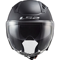 Casco Ls2 Of600 Copter 2 Solid Nero Opaco - img 2