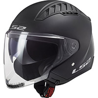 Casco Ls2 Of600 Copter 2 Solid negro opaco