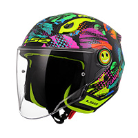 Ls2 Of622 Funny 2 Joy Kid Helmet Black Kid