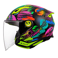 Ls2 Of622 Funny 2 Joy Kid Helmet Black Kid