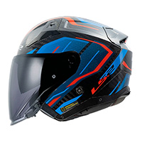 Ls2 Of603 Infinity 2 Carbon Urus Helmet Blue