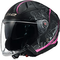 LS2 OF603 インフィニティ 2 ロータス ヘルメット マット ピンク