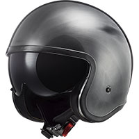 Ls2 Of599 Spitfire Jeans Helmet Titanium