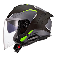 Casco LS2 OF618 Verso 2 Air amarillo opaco