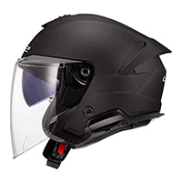 Casco LS2 OF618 Verso 2 Solid nero opaco